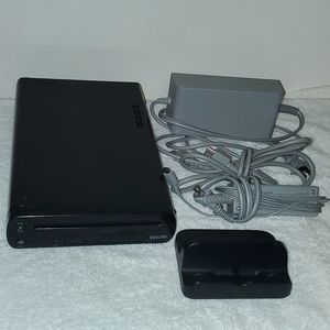 WiiU 32gb Console pieces Black Nintendo System